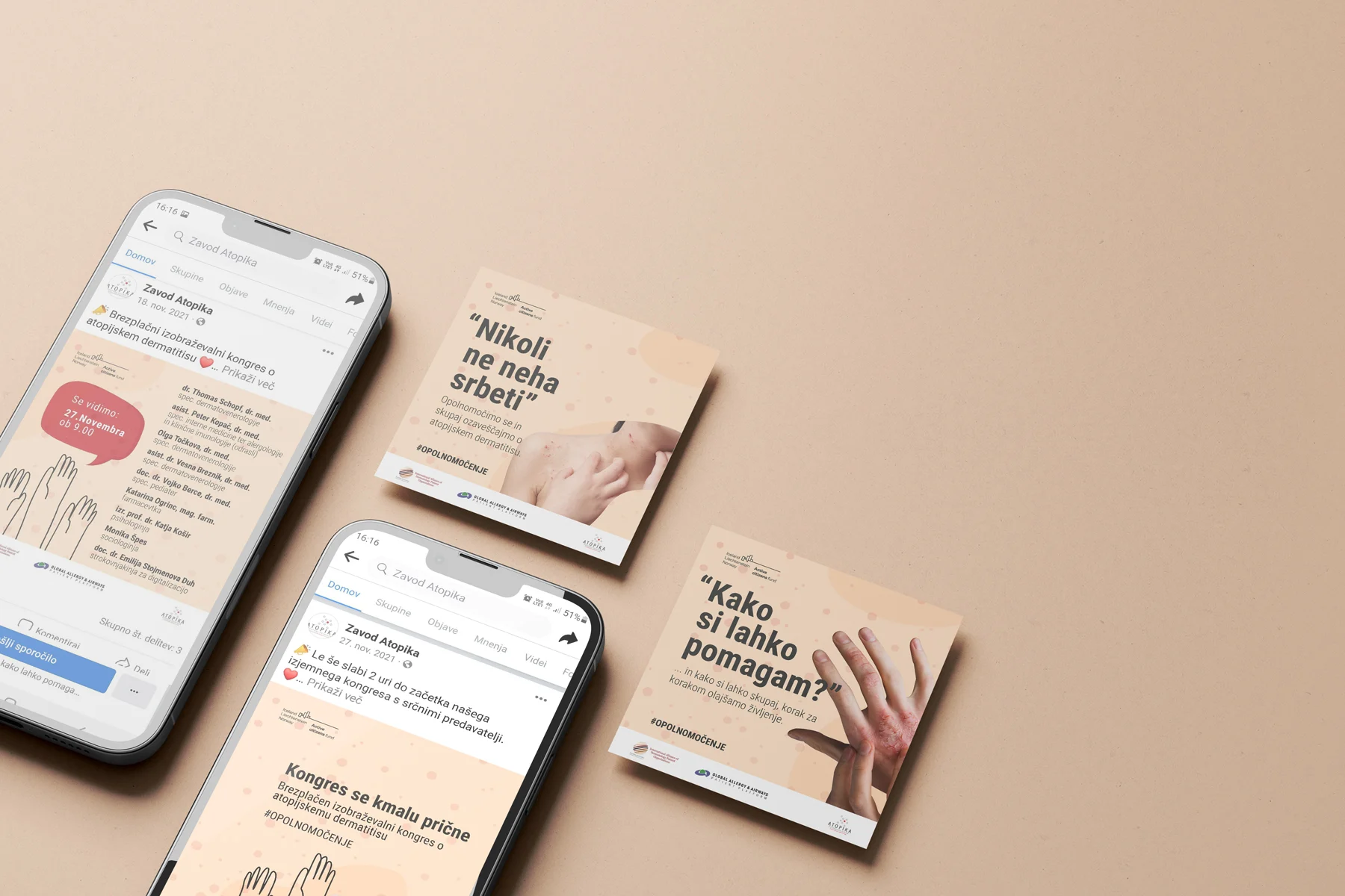 Kampanja kongresa za atopijski dermatitis 2 Studija primera atopika mockup v3 0