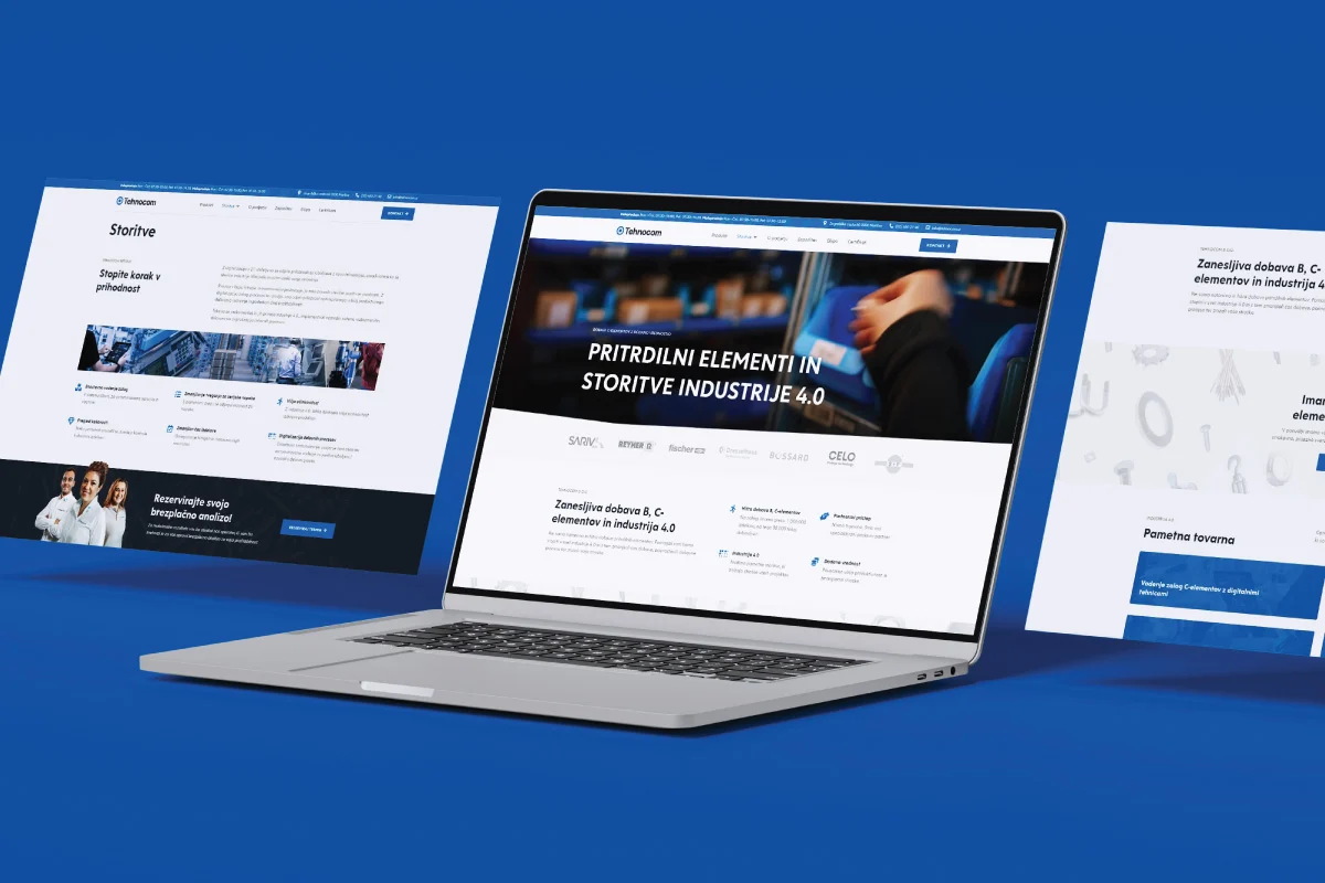 Digitalna preobrazba podjetja Tehnocom 7 tehnocom referenca naslovna